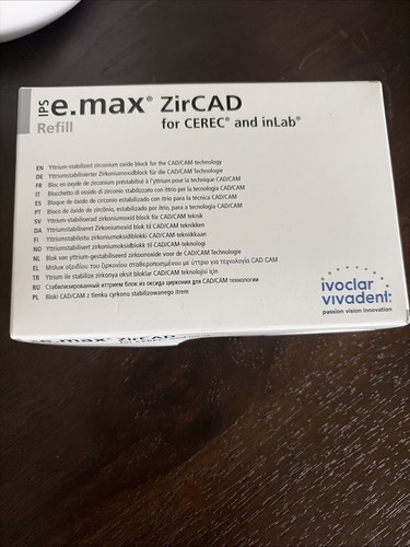 Ivoclar emax zircad cerec - ivoclar,